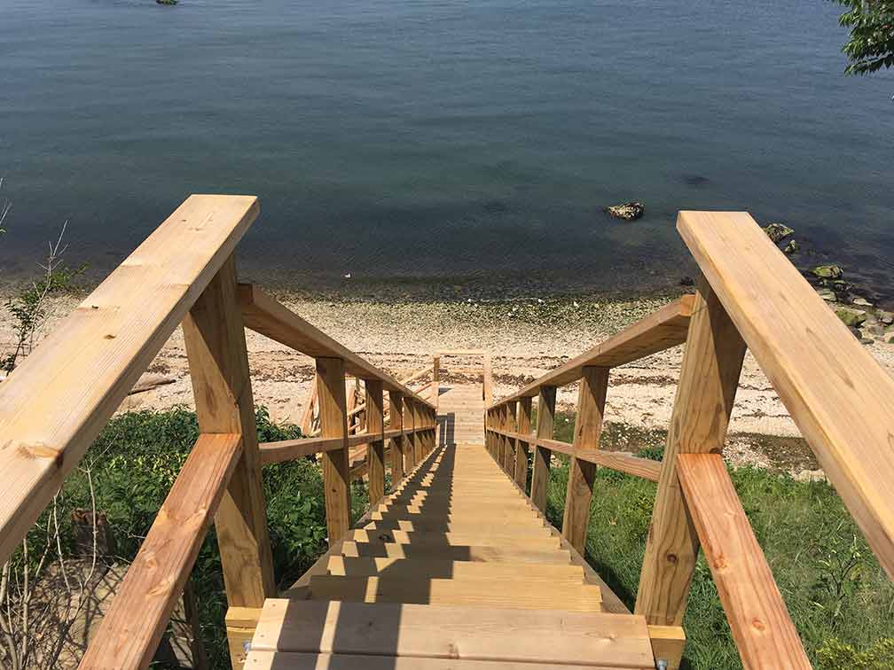 Bluff Stairs - Southold